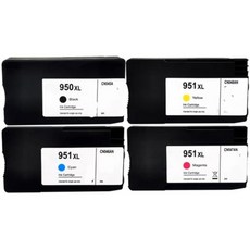 950XL 950 951 호환 잉크 카트리지 Officejet Pro 8100 8600 8610 8620 8630 251dw 276dw 프린터BK C M Y와 호환됩니다, Bk C M Y