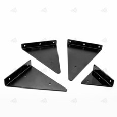 히든 삼각 브래킷 벽 선반 모서리 고정 삼각대 파티션 프레임, A 80×100mm, A80-100, 1개