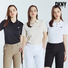 [KT알파쇼핑][DKNY GOLF] 24SS 카라 반팔티 여성 3컬러 택1 A - dkny골프