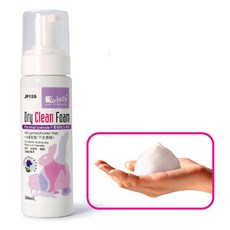 줄리 워터리스 거품샴푸 라벤더 200ml 토끼 기니피그 친칠라 햄스터 목욕샴푸, 1개