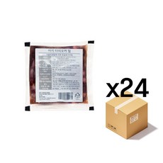 아임요 이지 타피오카펄 밀크티 블랙 버블티 펄, 120g, 1개입, 24개
