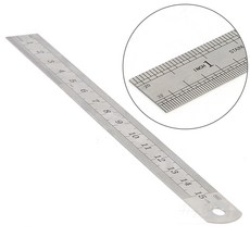 15CM 쇠자 문구자, 1개