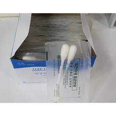 대한 외상치료용 소독면봉 1포 2매 30포 10cm 멸균 면봉 감마선 멸균, 30개 - 대한위재멸균면봉