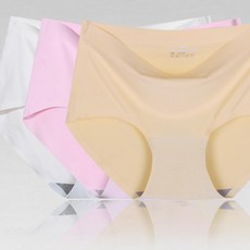 팬티 여성팬티 속옷 심리스 노라인 무봉제 여자 삼각 제로라인 햄라인 누디 순면 탄력밴드
