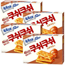 오리온 쿠쉬쿠쉬 크루아상맛, 196.8g, 4개
