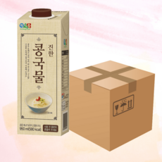 정식품 진한 콩국물 950ml 6개 한박스 순수한 콩물, 진한 콩국물 950ml 6팩 배송받기