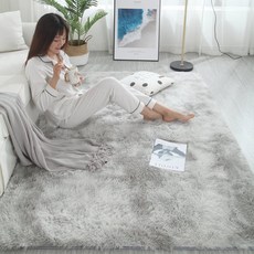 거실러그 두꺼운러그 침실러그 카페트 한기방지, 두께3.5cm 그레이