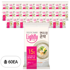 라이틀리 면이된 곤약, 180g, 60개