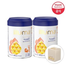 일루마 분유 1단계 900g 2통 -인증, 1개, 1개