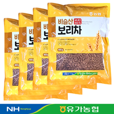 [유가농협] 보리차1.6kg (400gx4봉) / 겉보리 가공식품, 400g, 4개