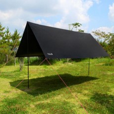 칼루스 블랙코팅 렉타타프 6x4m 캠핑 타프