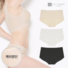 라보라(LAVORA) 라보라 심리스 퓨징 메쉬 스킨팬티 3컬러 택1