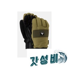보드 스키 버튼 이중 - 카키 L, 보드장갑 스키장갑 버튼 오프스노우 이중방수 성인 겨울