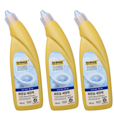 노브랜드 화장실 세정제 750ml x 3개 곰팡이/락스