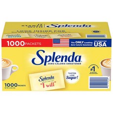 Splenda Zero Calorie Individual Sweetener Packets 스플렌다 제로 칼로리 스위트너 패킷 1000개