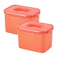 이지앤프리 사각사각 김치통 숙성지연 용기 3.2L 2P, 1세트