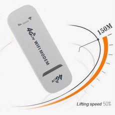 4g lte 무선 usb 동글 150mbps 모뎀 스틱 sim 카드 모바일 광대역 무선 라우터 잠금 해제 wifi 무선 네트워크 어댑터, 하얀