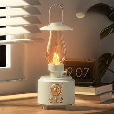 음악 블루투스 베이스 AUX 클래식 사운드 플레이어 스피커 충격적인 카드 USB 분위기 박스 조명 TF 홈 지지대, White