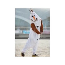 크리스마스파티의상 코스튬 올라프 눈사람 의상