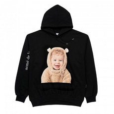 ACME DE LA VIE BABY FACE BEAR DOLL(곰돌이인형) HOODIE BLACK ADLV BABY FACE BEAR DOLL(곰돌이인형) HOODIE BLACK