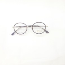 동그리안경 남자 여자 안경테 그레이실버 솔텍스 SSOL 6501 49