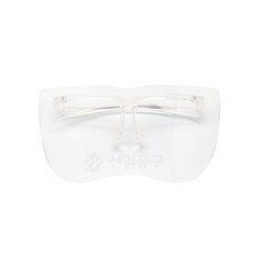 용접안경 투명 G1907 작업안경 예초기 철거용 광폭 고글 안전 눈보호, 1개