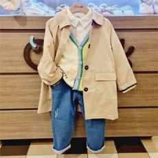 치크단정트렌치코트