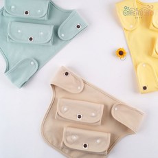 순면 아기띠 침받이 바디 침패드 똑딱이 턱받이세트 어깨침받이, 침받이-핑크