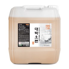 대박오븐 업소용 기름때 클리너 레몬향, 18.75L, 1개