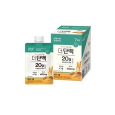 빙그레 더단백 파우더 단백질 쉐이크 파우더 곡물, 224g, 1개