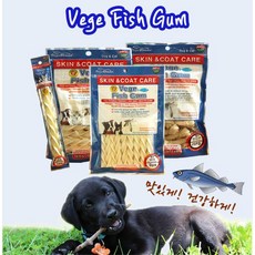 소화촉진 저단백 생선껌 스틱 1개입 3개 저알러지간식 링 큰개껌
