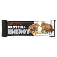 무사시 에너지 바 피넛버터 Musashi Energy Bar Peanut Butter, 12개, 58g