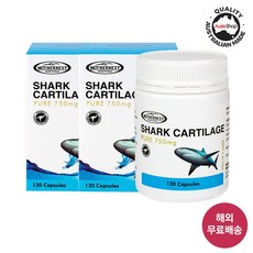 마더네스트 호주 직구 고함량 상어연골 750mg 130정 x 2 MSM 콘드로이친, 130개, 2개