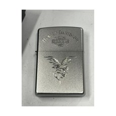 ZIPPO HARLEY DAVIDSON EAGLE SATIN CHROME LIGHTER UNFIRED BOX v156 880605, 1개
