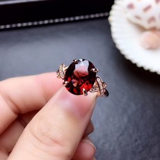 어반30 루비 원석 반지 천연 석류석 모잠비크 대크라 루비반지녀 s92