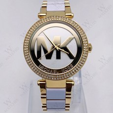 마이클코어스 Michael Kors MK6313 Parker 파커 골드 메탈 여성 패션 손목 시계 미국 발송