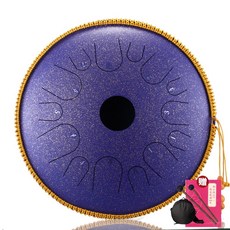 점품 15음 13음색 초보자 정품 스톤 텅 드럼 Handpan, [동제14음] 크리스털 바이올렛