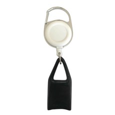 접이식 라이터 키체인 휴대용 라이터 홀더 싱글클립 이지캐리, white, 1개