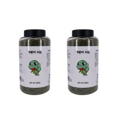 영아쿠아 거북이 전용 사료, 350g, 2개