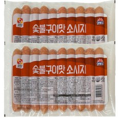 판매자 햇살누리 상품 숯불구이맛 소시지, 1kg, 2개