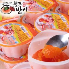자연그대로 만든 씨없는 감 청도 아이스 홍시 36개 개당80~100g, 80-100g 내외