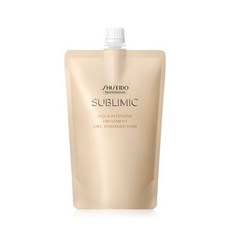시세이도 서브리믹 아쿠아 인텐시브 트리트먼트 (DRY/리필) 450g [건조하고 손상된 모발용], 450ml, 1개
