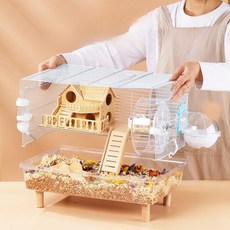 골든 햄스터 집 하우스 케이지 놀이터 장난감, E, 단일사이즈
