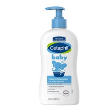 Cetaphil 세타필 베이비 워시 앤 샴푸 399ml x 2개세트 / 유기농 카렌듈라 함유, 2개