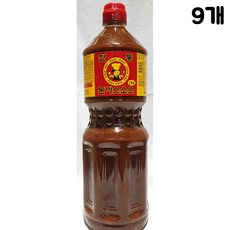 더 맛있는 돈까스소스(하나 전통 1.8L)X9 업소용 식당용 식자재 소스 분말 양념, 상품선택