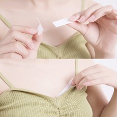 안심 옷 고정 테이프 패션테이프 셔츠벌어짐 옷플러내림방지 가슴골가리개 노출막아주는 노출방지 의류고정, 1개, 상세페이지 참조