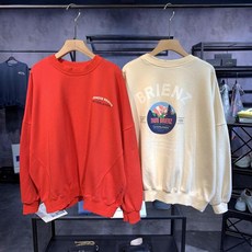 봄시즌 NEW 심플 오버핏 여자 맨투맨 5color