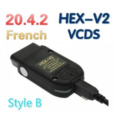 2020년 있는 VCDS HEX V2 인터페이스 AUDI Skoda 좌석 VW용 VARCOM 204 GARCOM 2062 프랑스 폴란드어 독일어코드 리더, 01 V2 19.6.2, 02 Polish