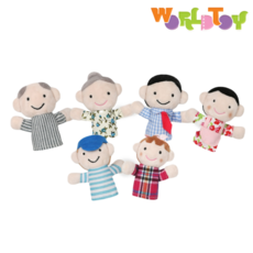 가족손가락인형