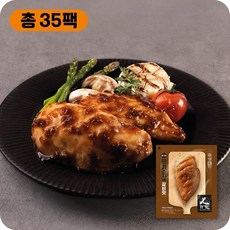 꼬기다 프리미엄 수비드 소스 닭가슴살 11종 골라담기, 100g, 35개, 갈비맛